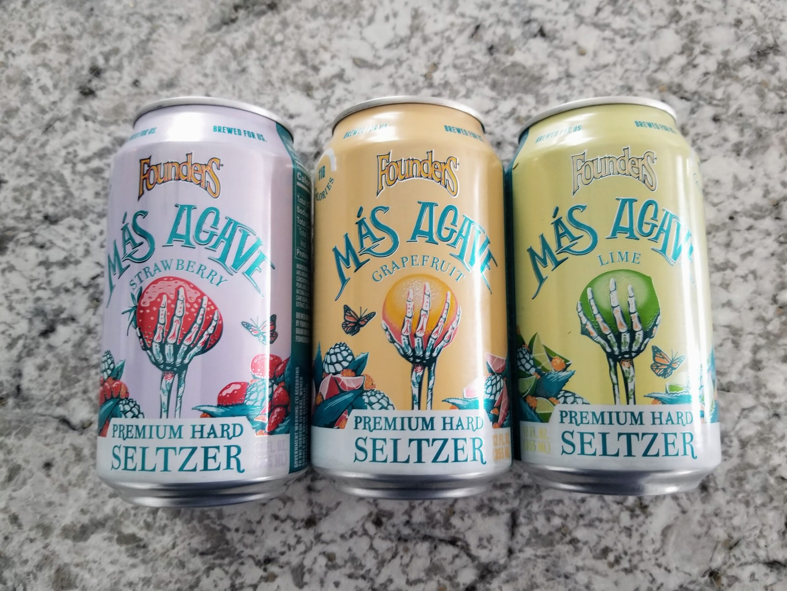 Hard Seltzer Review  Founders Brewing Co  Ms Agave Premium Hard Seltzers  - Better On Draft