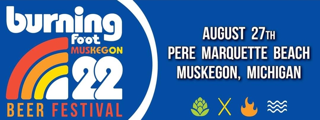 Burning foot beer festival 2022 logo