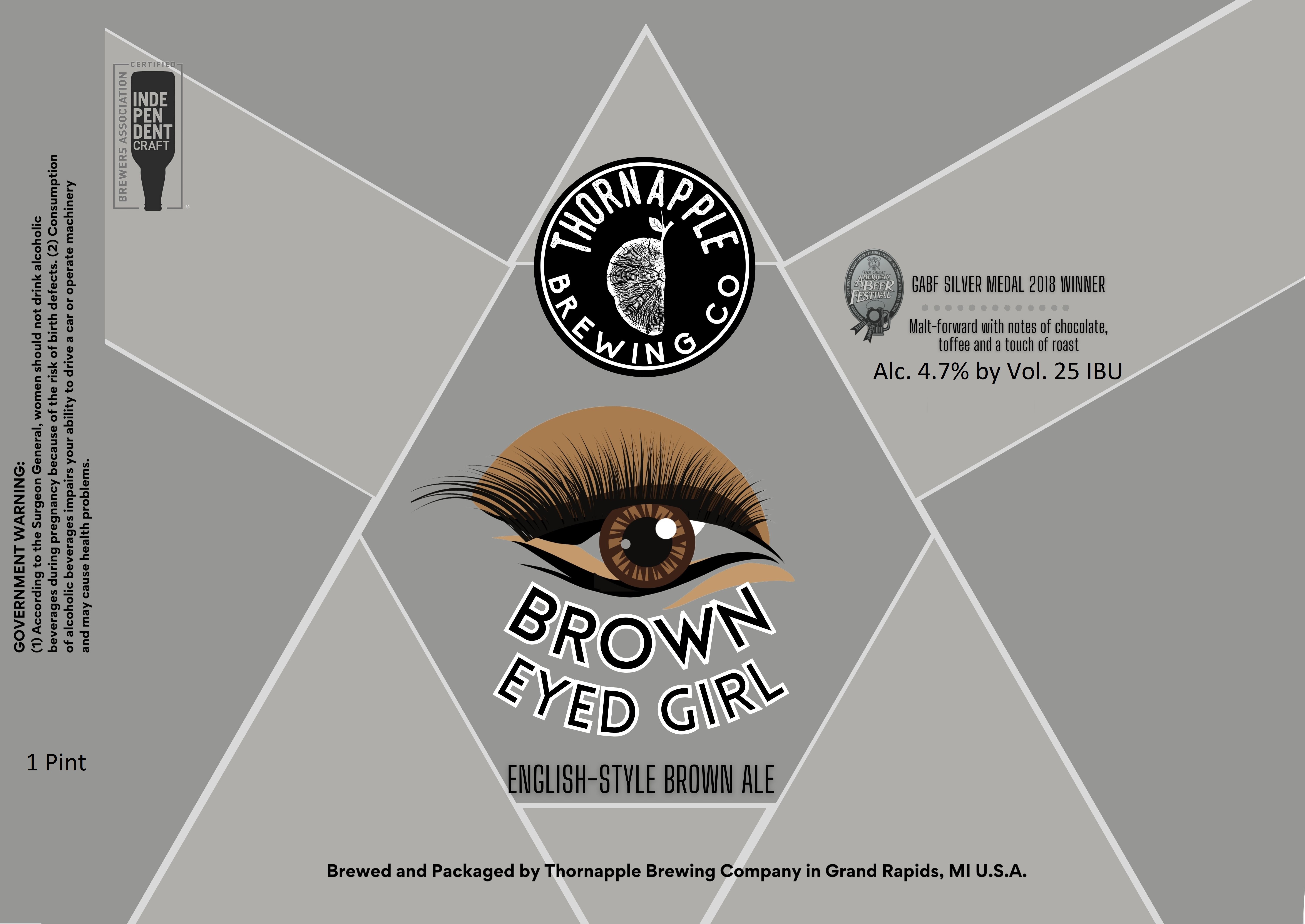 Thornapple Brewing Co Brown Eyed Girl