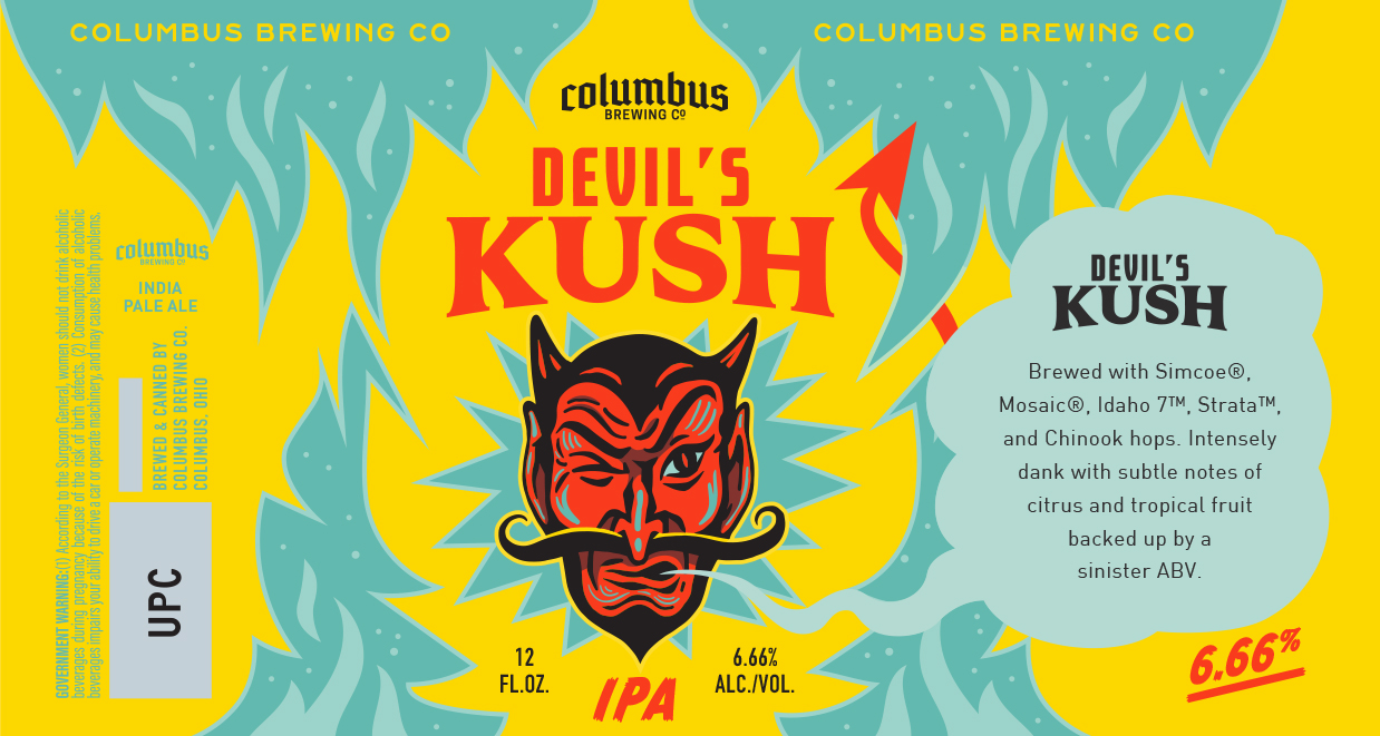 Columbus Brewing Co Devil's Kush
